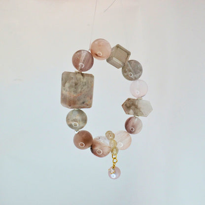 Pink Rutilated Quartz - The Pink Marble