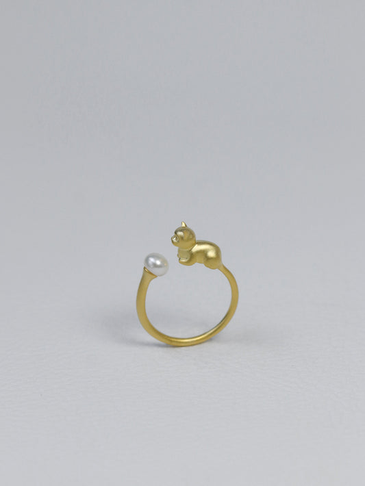 Whimsical Cat Ring