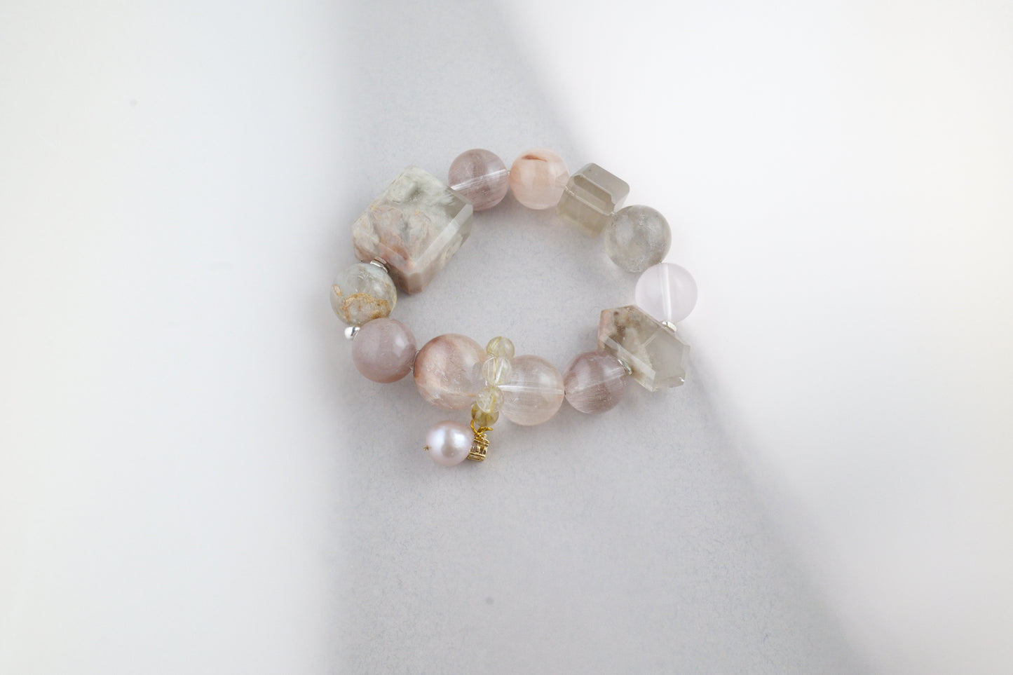 Pink Rutilated Quartz - The Pink Marble