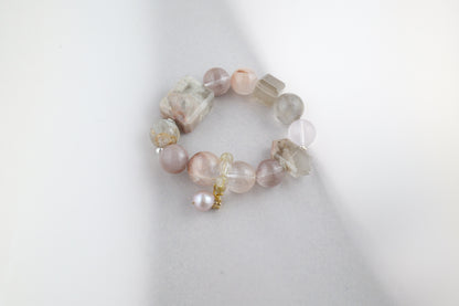 Pink Rutilated Quartz - The Pink Marble