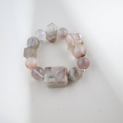 Pink Rutilated Quartz - The Pink Marble