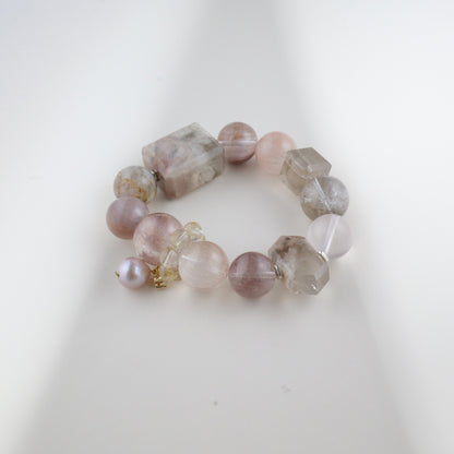 Pink Rutilated Quartz - The Pink Marble