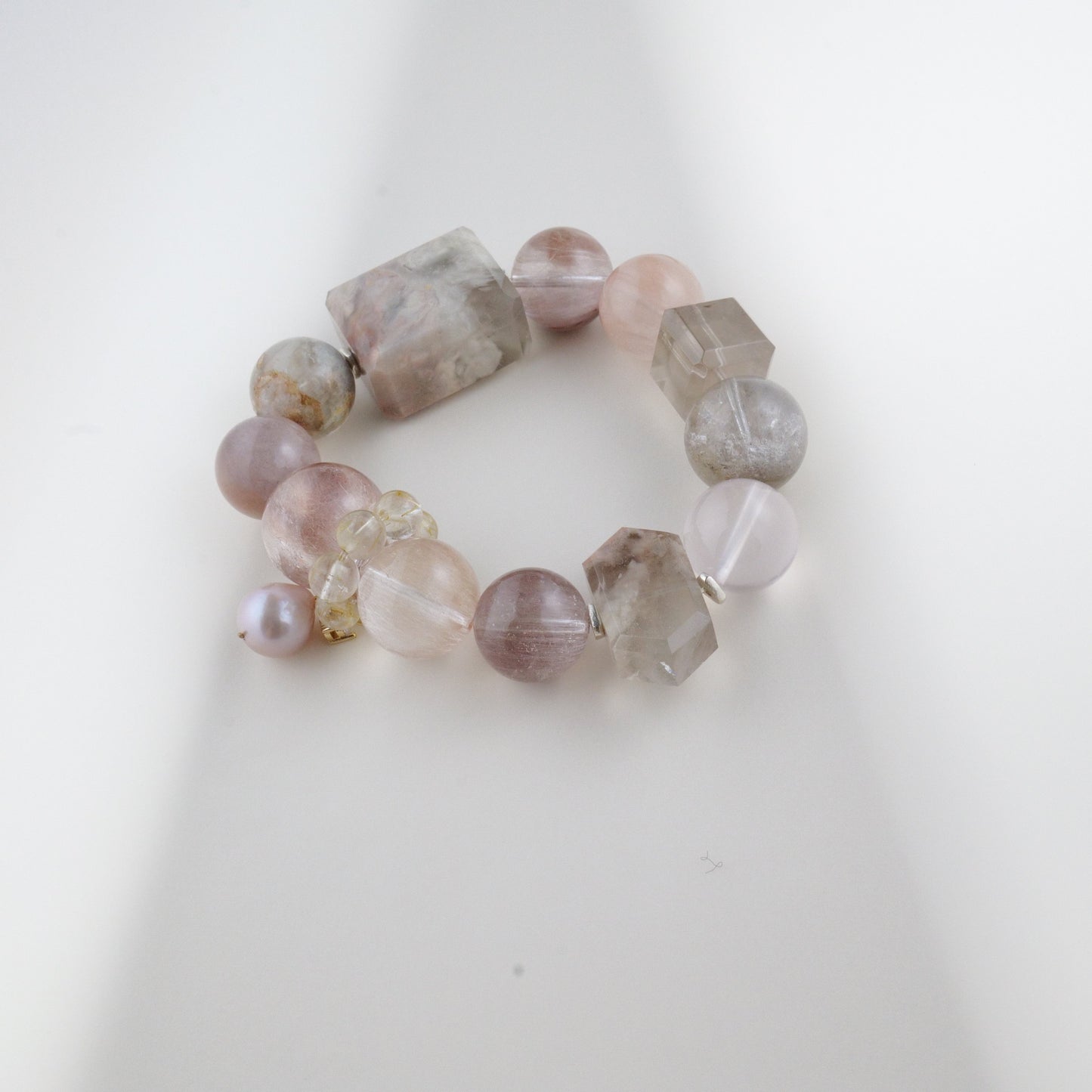 Pink Rutilated Quartz - The Pink Marble