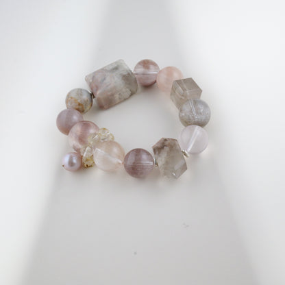 Pink Rutilated Quartz - The Pink Marble