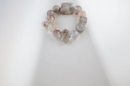Pink Rutilated Quartz - The Pink Marble