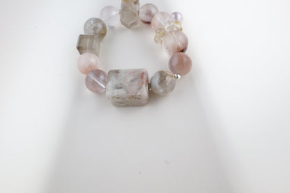 Pink Rutilated Quartz - The Pink Marble