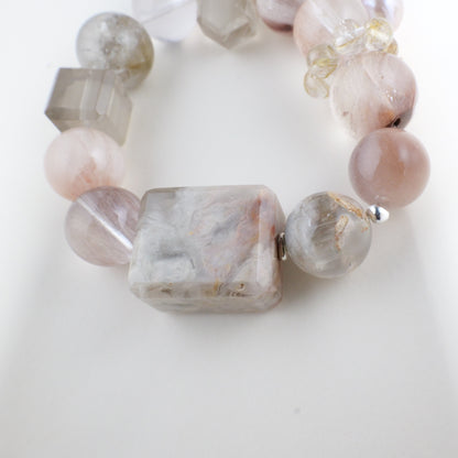 Pink Rutilated Quartz - The Pink Marble