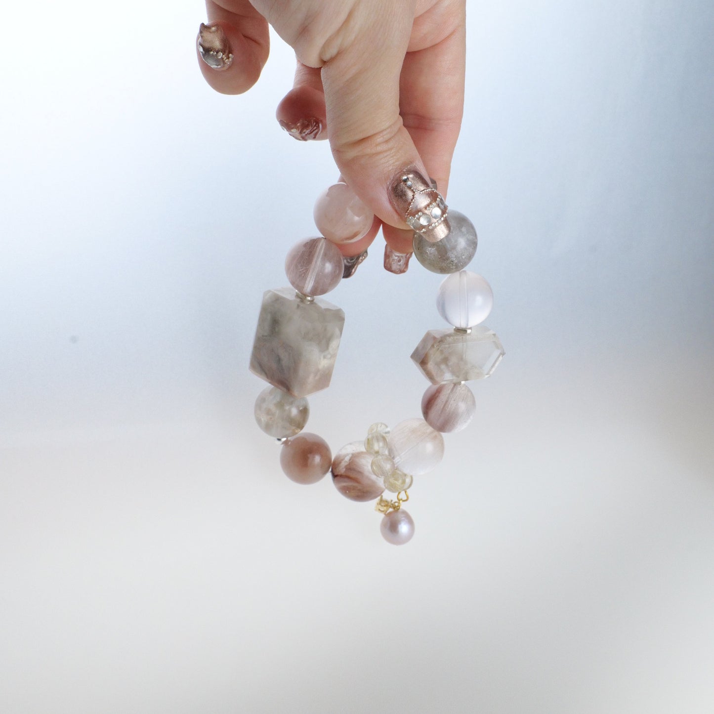 Pink Rutilated Quartz - The Pink Marble