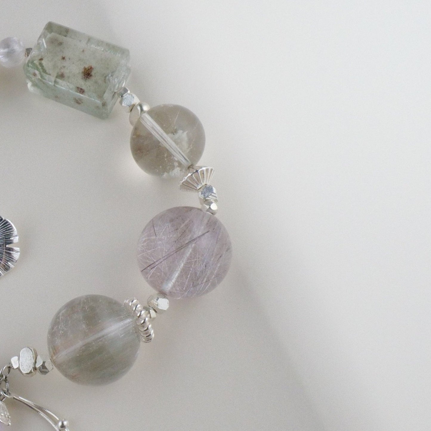 Fairy Purple and Moss Green - Dewy Summer