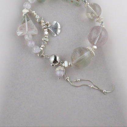 Fairy Purple and Moss Green - Dewy Summer