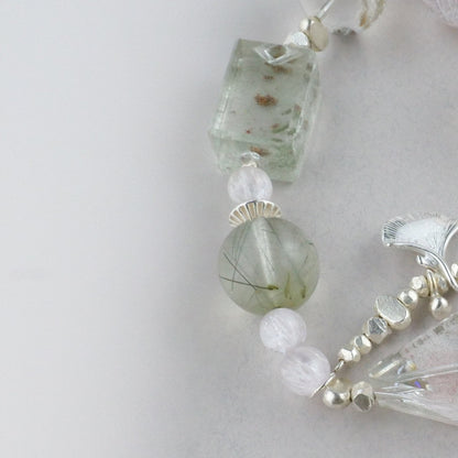 Fairy Purple and Moss Green - Dewy Summer