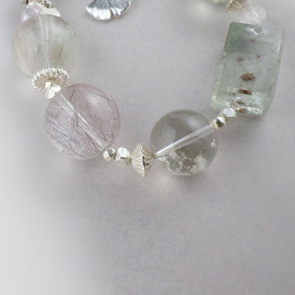 Fairy Purple and Moss Green - Dewy Summer