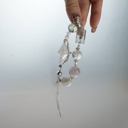 Fairy Purple and Moss Green - Dewy Summer