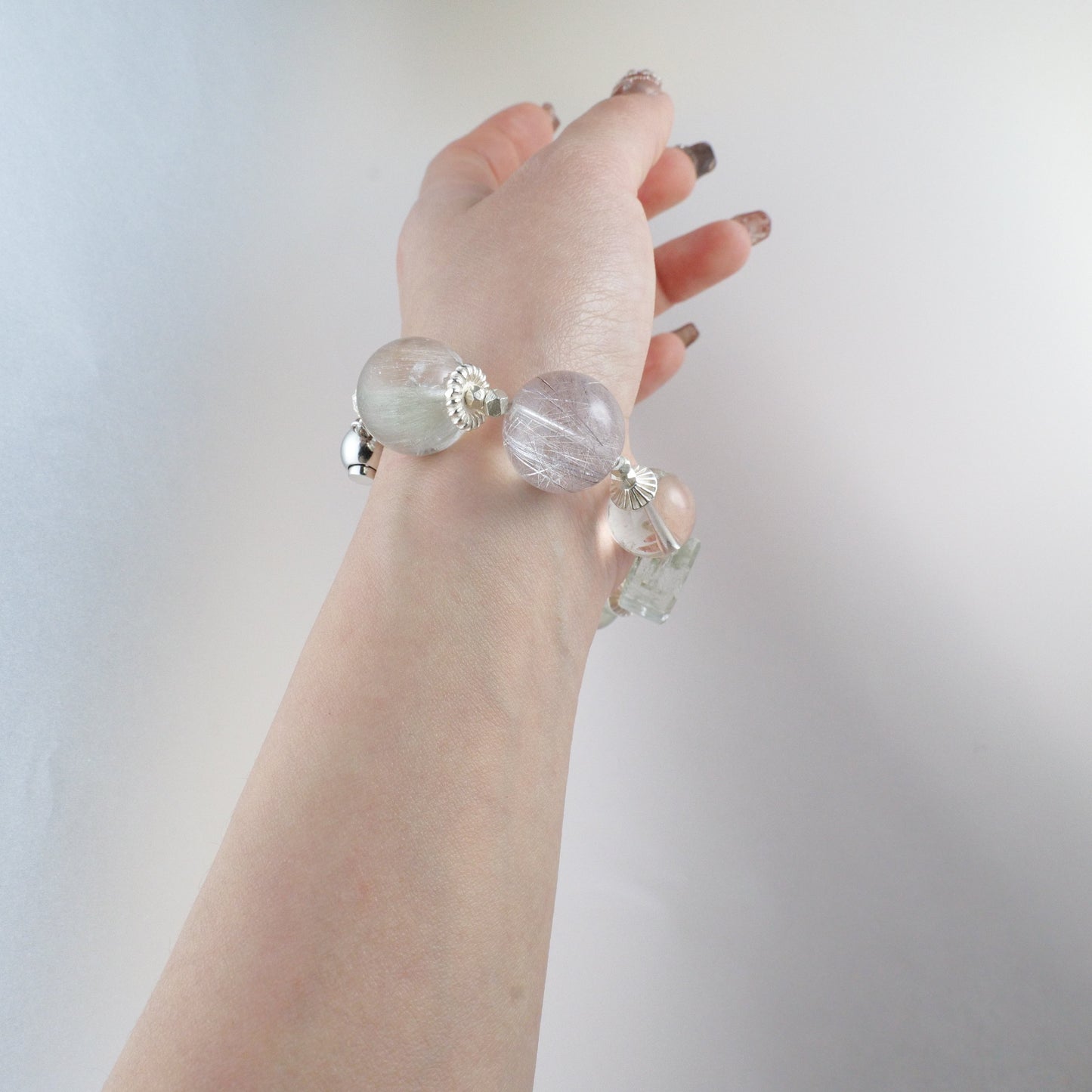 Fairy Purple and Moss Green - Dewy Summer