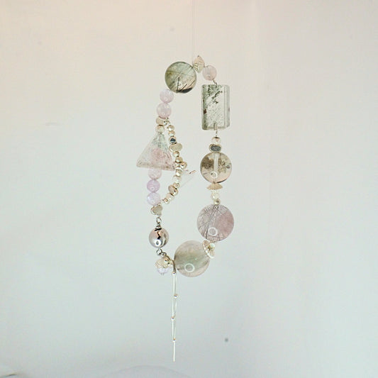 Fairy Purple and Moss Green - Dewy Summer